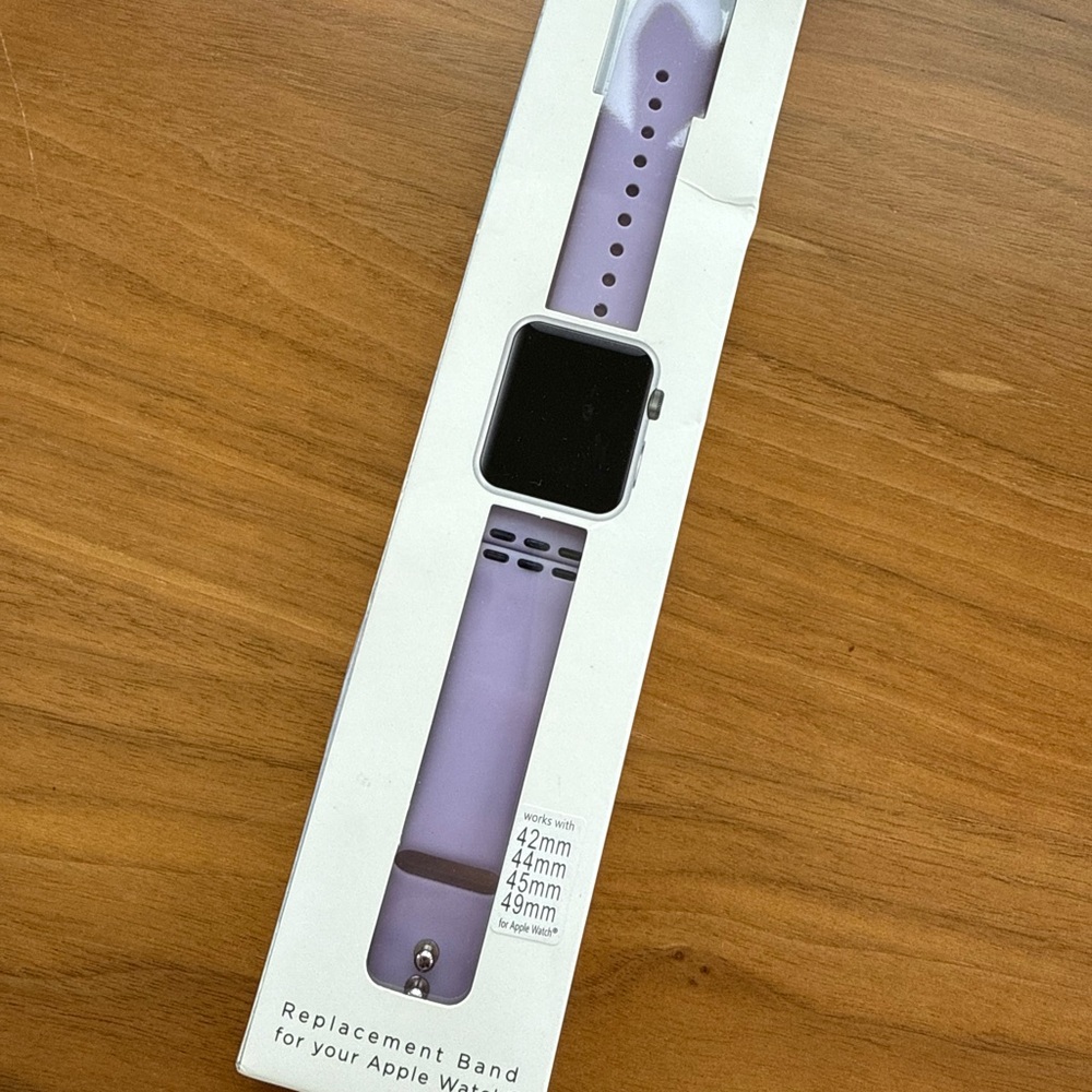 Posh Tech White Replacement Band for Apple Watch
